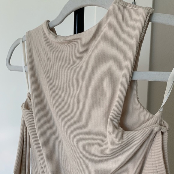 All The Ways Cream Ribbed Bodysuit - Picture 5 of 5